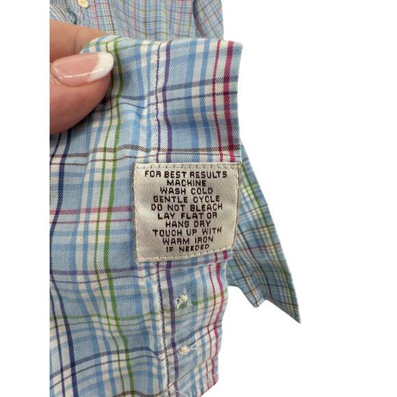 Peter Millar Plaid Shirt‎ Mens XXL Button Up Casual Business Workwear - Picture 8 of 12